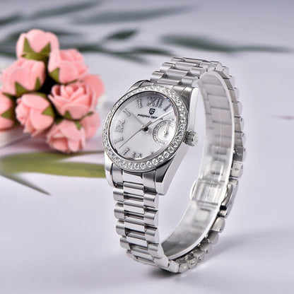 PGN Design Lily White white watch - product photo