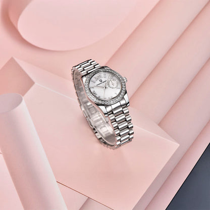 PGN Design Lily White white watch - product photo