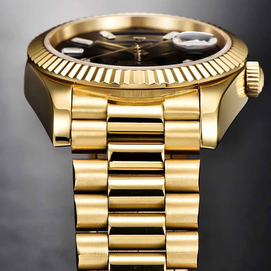 PGN Design London Gold gold watch - product photo
