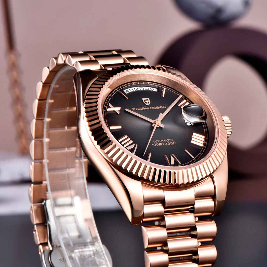 PGN Design London Rose Gold rose gold watch - product photo