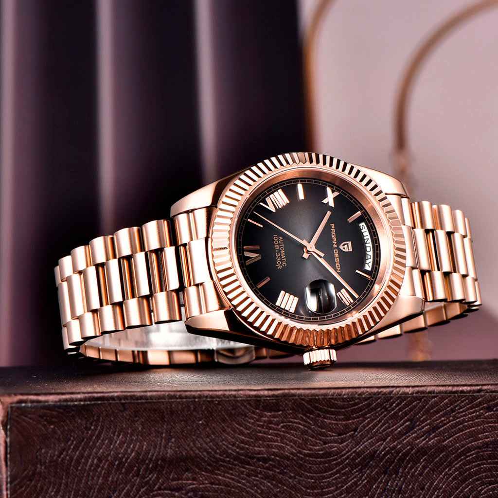 PGN Design London Rose Gold rose gold watch - product photo