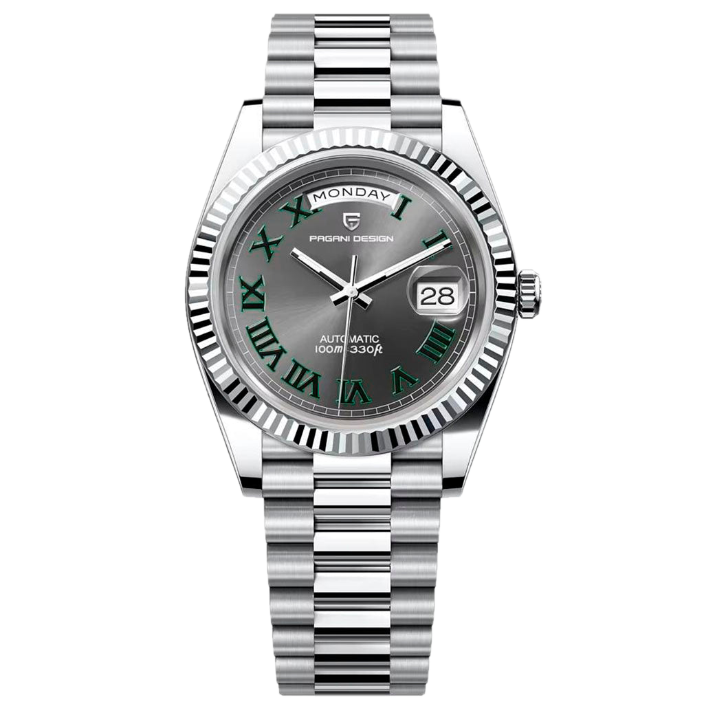 PGN Design London Silver Gray silver watch - product photo