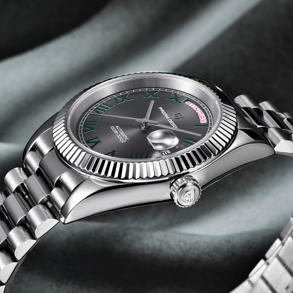 PGN Design London Silver Gray silver watch - product photo