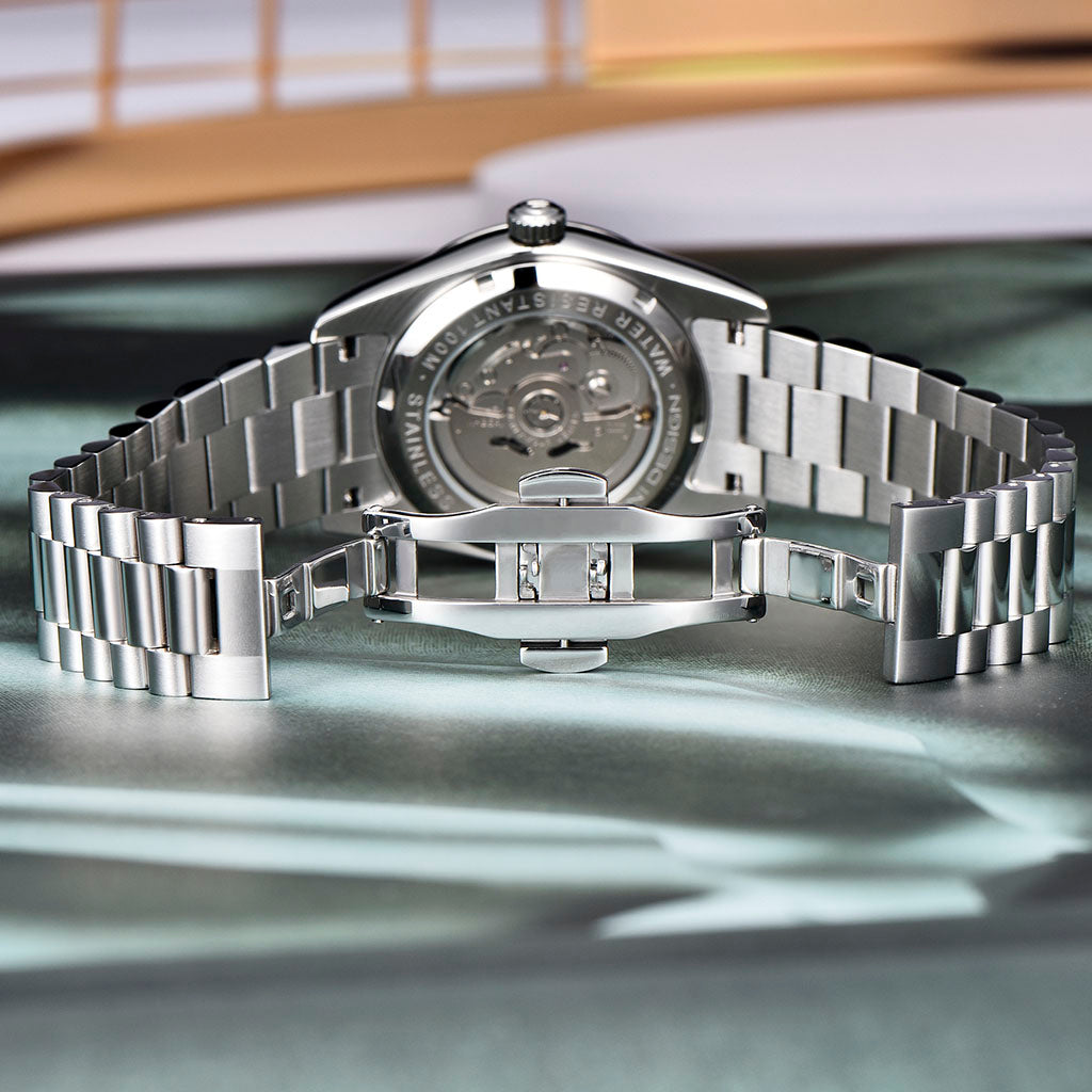 PGN Design London Silver Gray silver watch - product photo