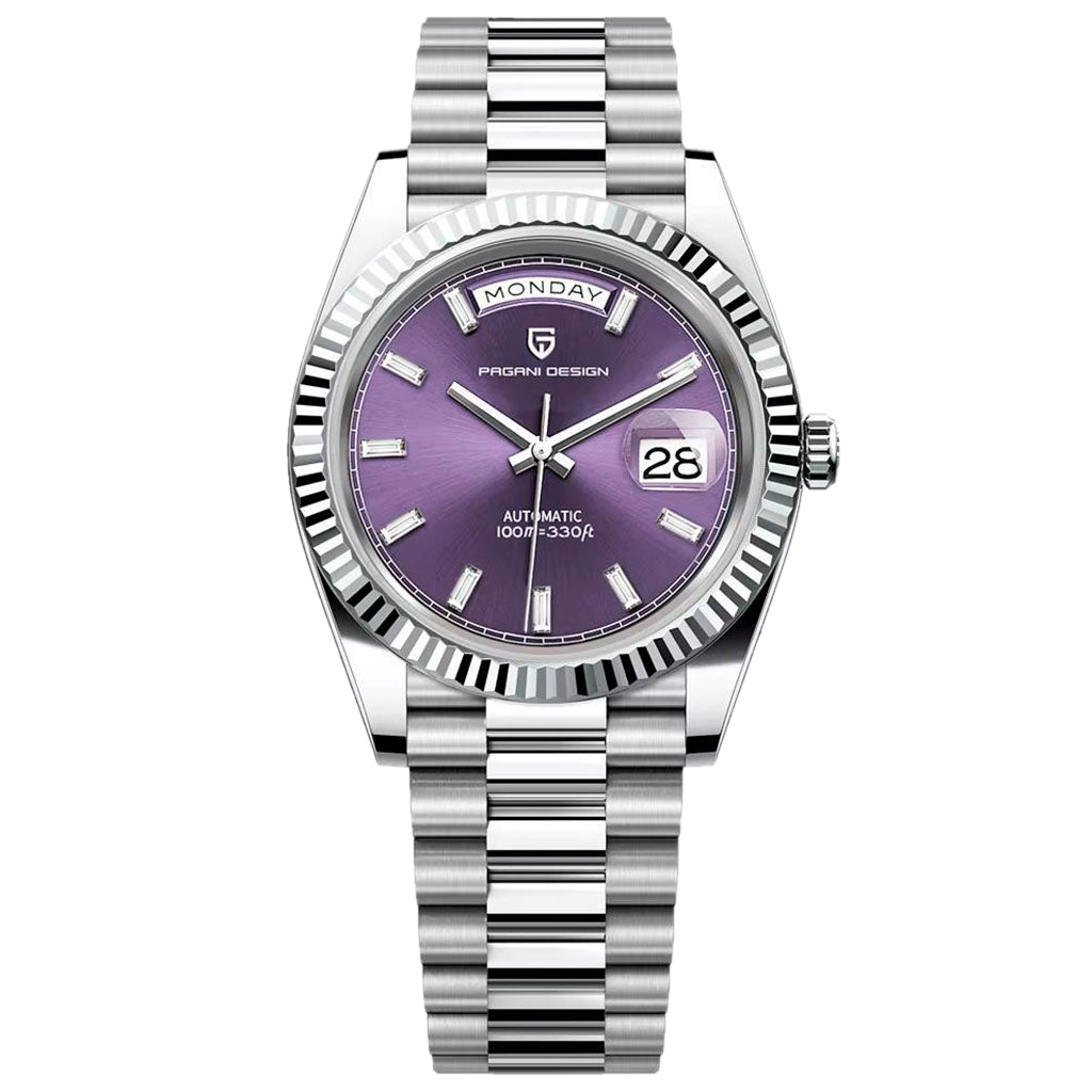 PGN Design London Silver Purple purple watch - product photo