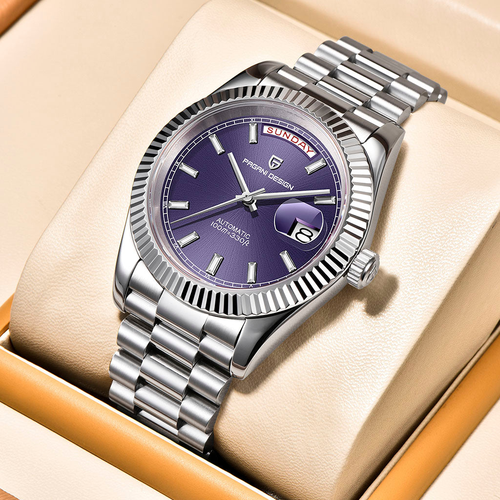 PGN Design London Silver Purple purple watch - product photo