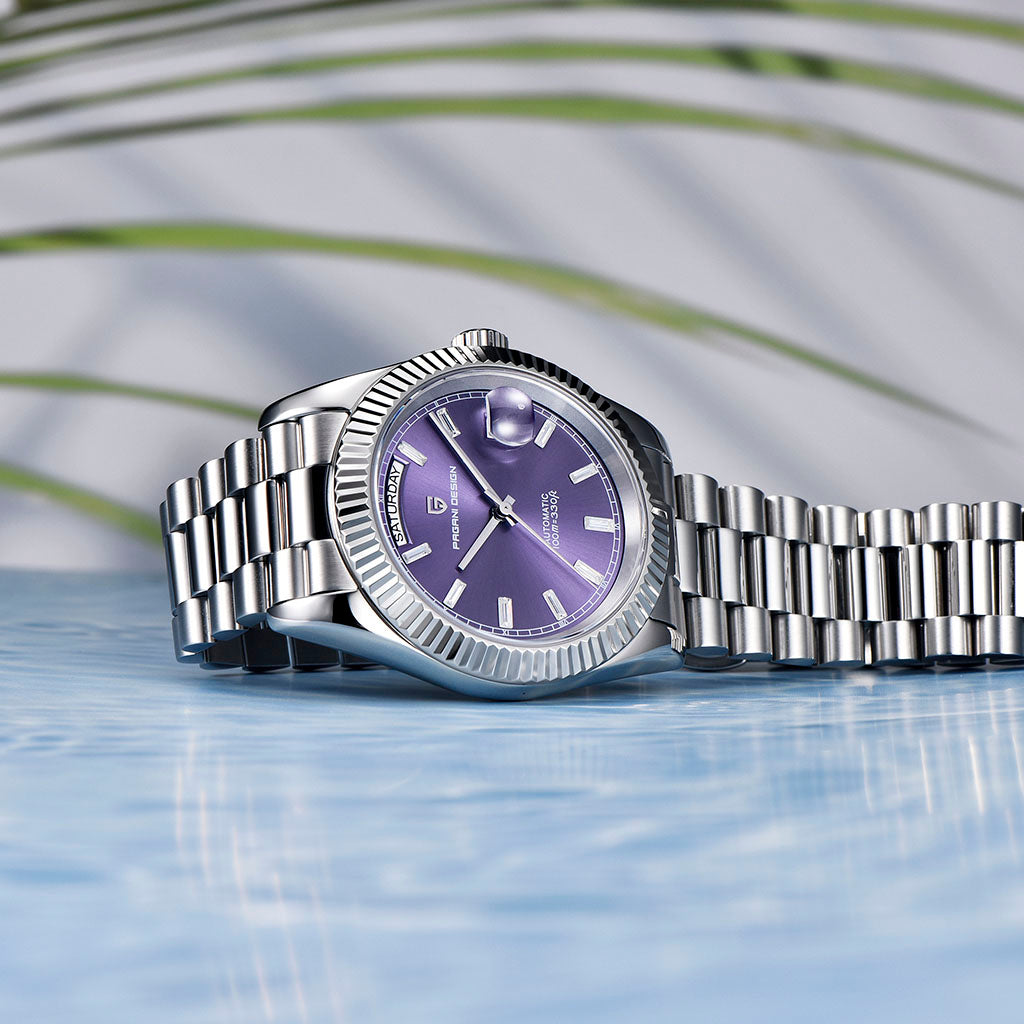 PGN Design London Silver Purple purple watch - product photo