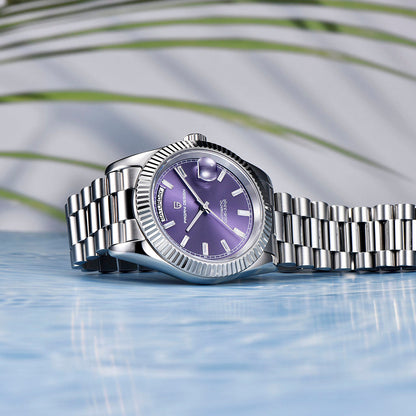 PGN Design London Silver Purple purple watch - product photo
