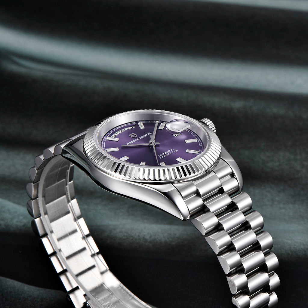 PGN Design London Silver Purple purple watch - product photo