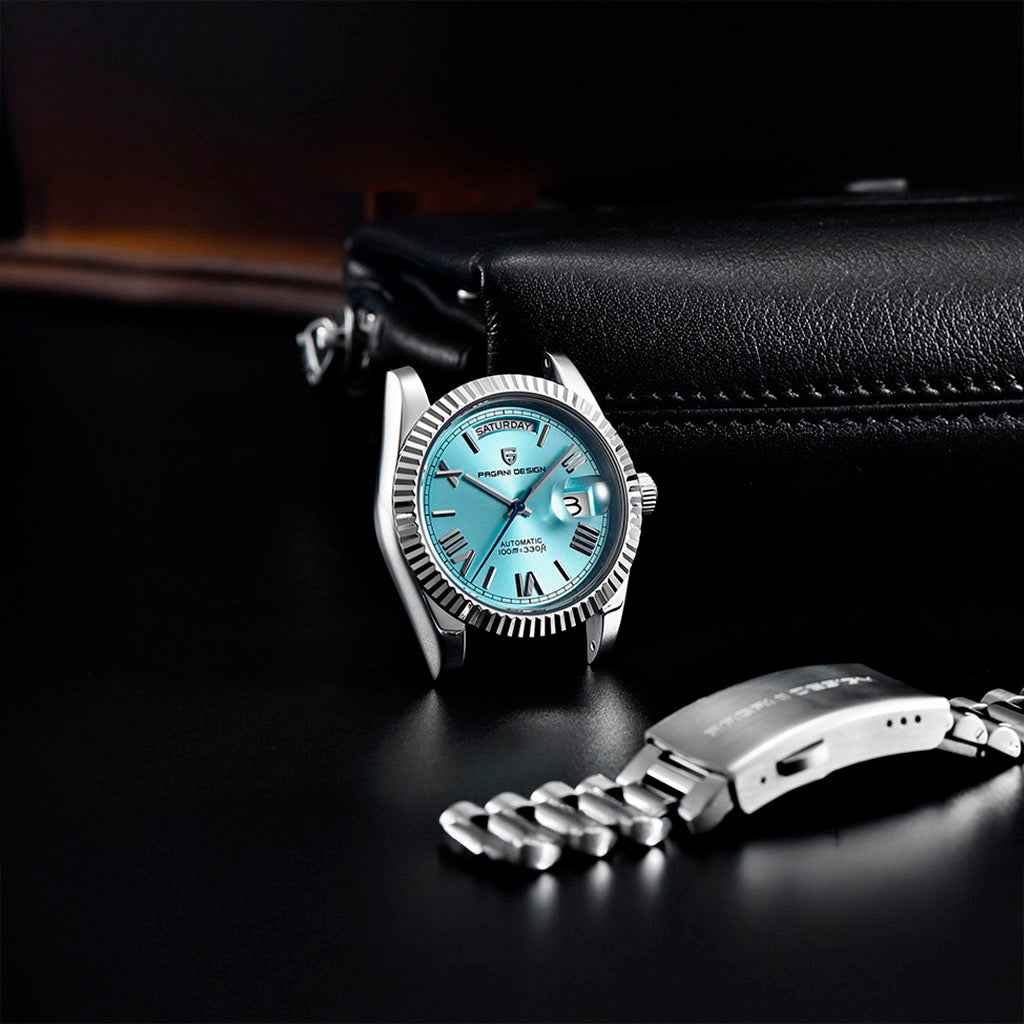 PGN Design London Sky Blue blue watch - product photo