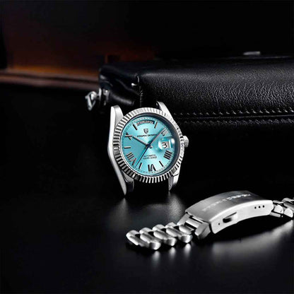PGN Design London Sky Blue blue watch - product photo