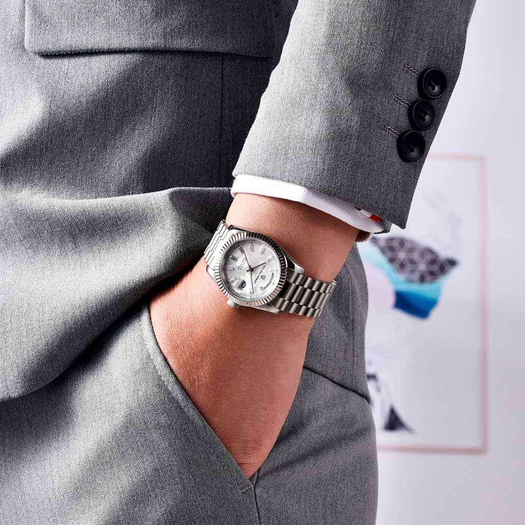 PGN Design London White white watch - product photo