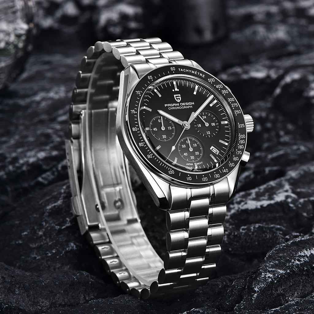 PGN Design Lorenzo Black black watch - product photo