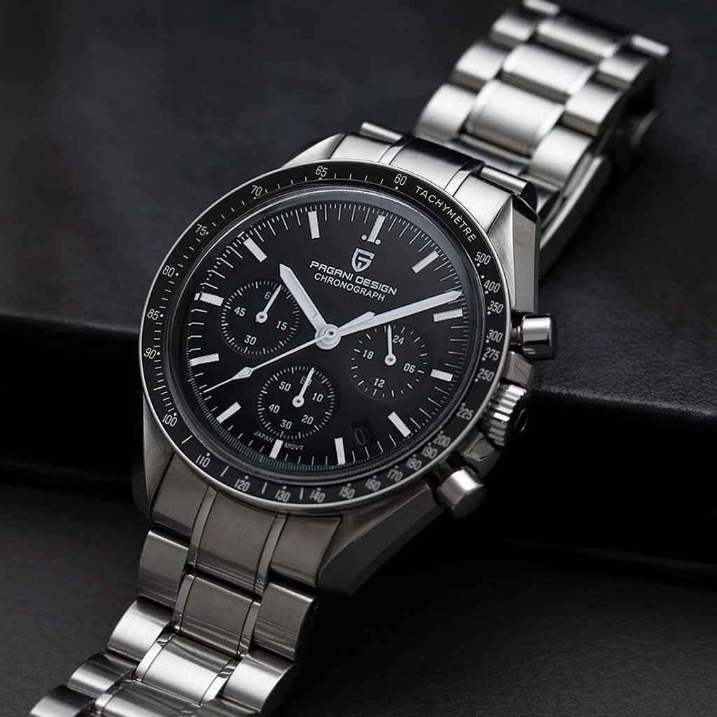 PGN Design Lorenzo Black black watch - product photo
