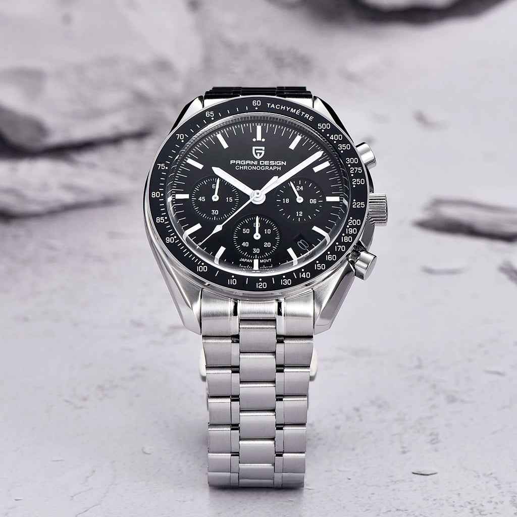 PGN Design Lorenzo Black black watch - product photo