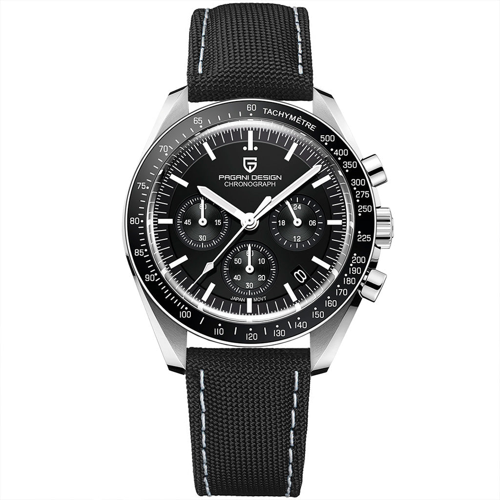 PGN Design Lorenzo Black Classic Edition black watch - product photo