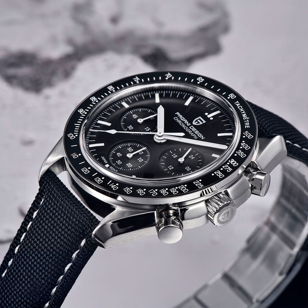 PGN Design Lorenzo Black Classic Edition black watch - product photo