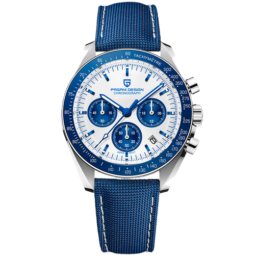 PGN Design Lorenzo Blue Classic Edition blue watch - product photo