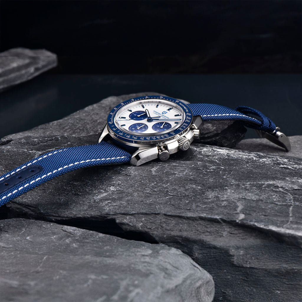 PGN Design Lorenzo Blue Classic Edition blue watch - product photo