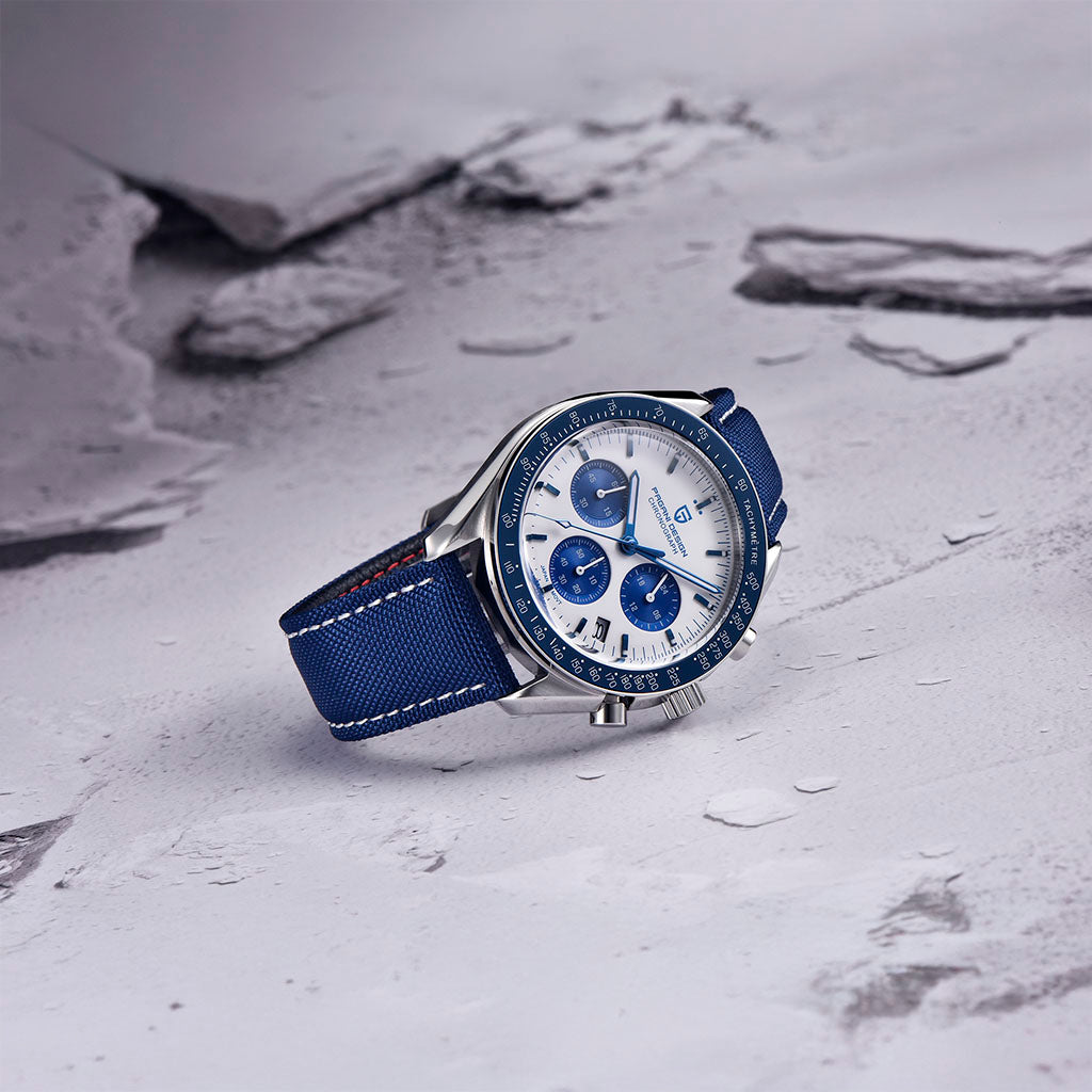 PGN Design Lorenzo Blue Classic Edition blue watch - product photo