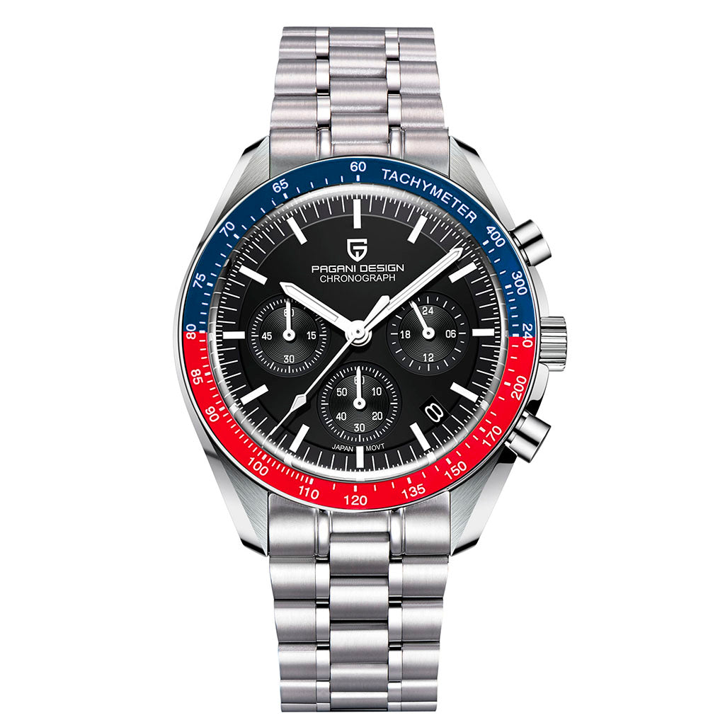 PGN Design Lorenzo Red and Black black watch - product photo