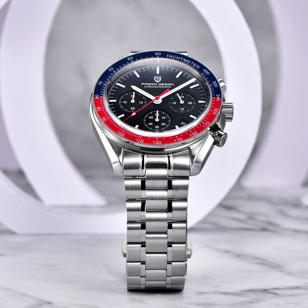 PGN Design Lorenzo Red and Black black watch - product photo
