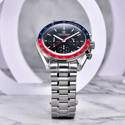 PGN Design Lorenzo Red and Black black watch - product photo