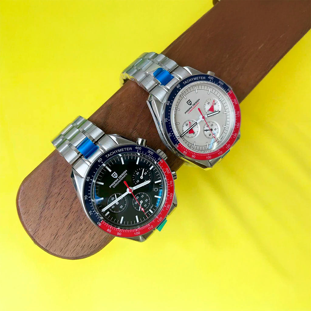 PGN Design Lorenzo Red and Black black watch - product photo