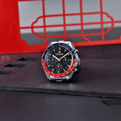 PGN Design Lorenzo Red and Black black watch - product photo