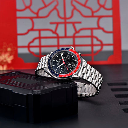 PGN Design Lorenzo Red and Black black watch - product photo