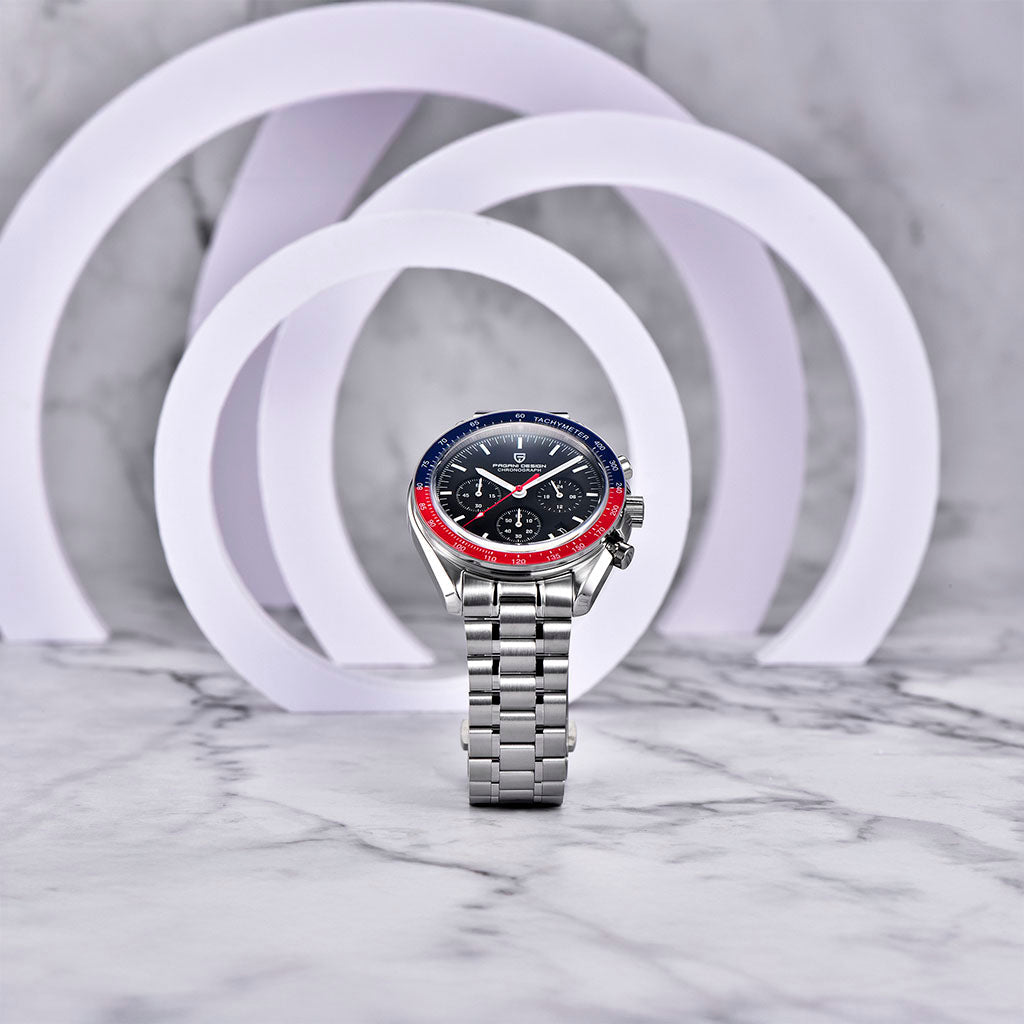 PGN Design Lorenzo Red and Black black watch - product photo