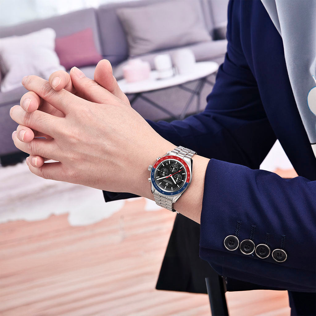 PGN Design Lorenzo Red and Black black watch - product photo