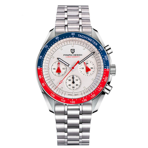 PGN Design Lorenzo Red and Blue blue watch - product photo