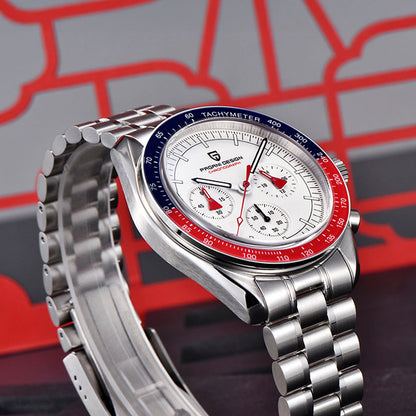 PGN Design Lorenzo Red and Blue blue watch - product photo