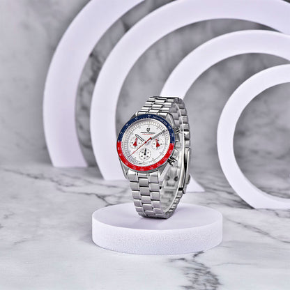 PGN Design Lorenzo Red and Blue blue watch - product photo