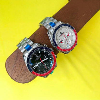 PGN Design Lorenzo Red and Blue blue watch - product photo