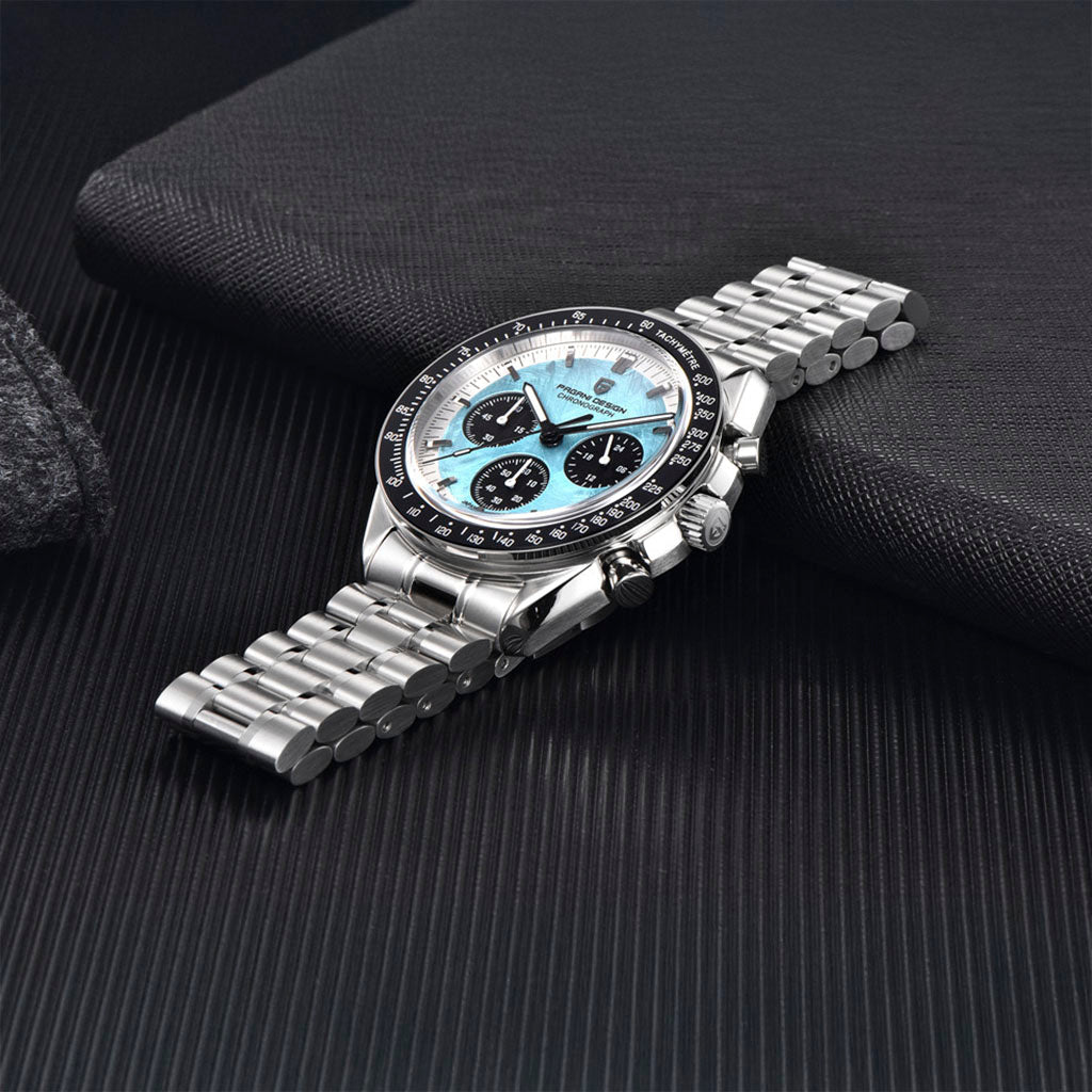 PGN Design Lorenzo Sky Blue blue watch - product photo