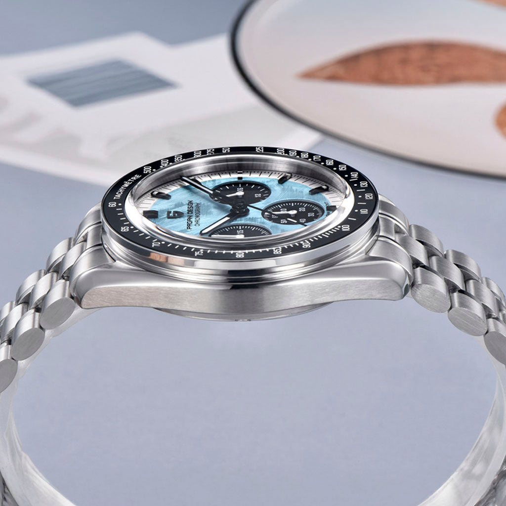 PGN Design Lorenzo Sky Blue blue watch - product photo