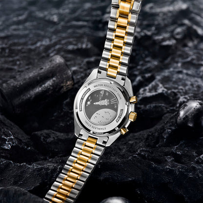 PGN Design Lorenzo White and Gold gold watch - product photo