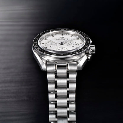 PGN Design Lorenzo White Silver white watch - product photo