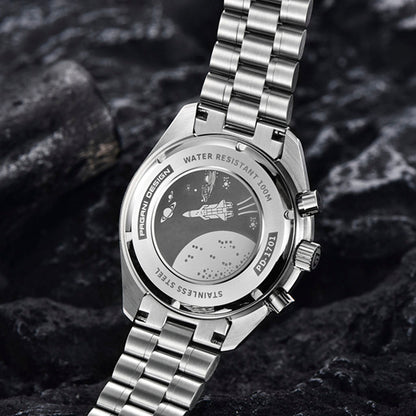 PGN Design Lorenzo White Silver white watch - product photo