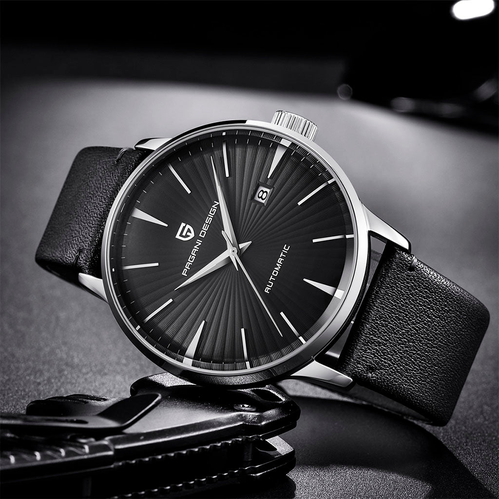 PGN Design Lugano Black Classic Edition black watch - product photo