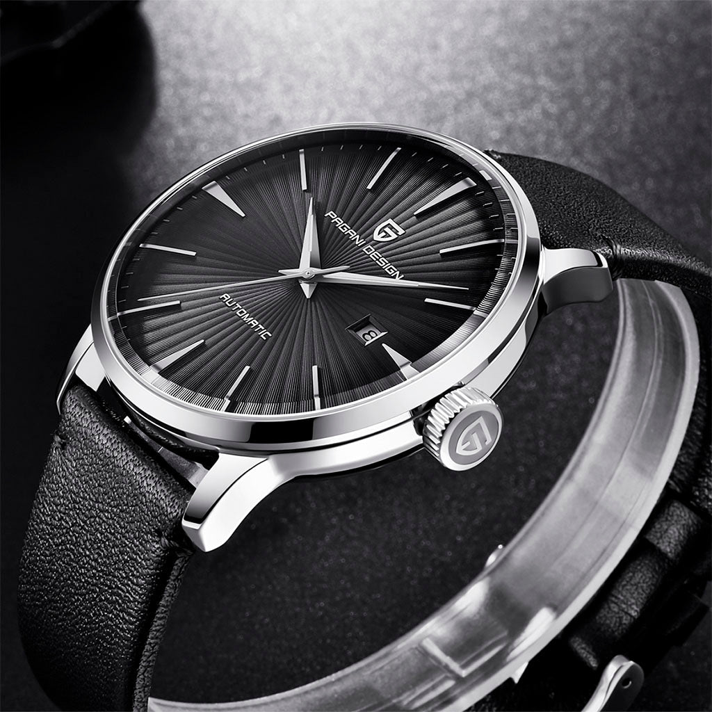 PGN Design Lugano Black Classic Edition black watch - product photo