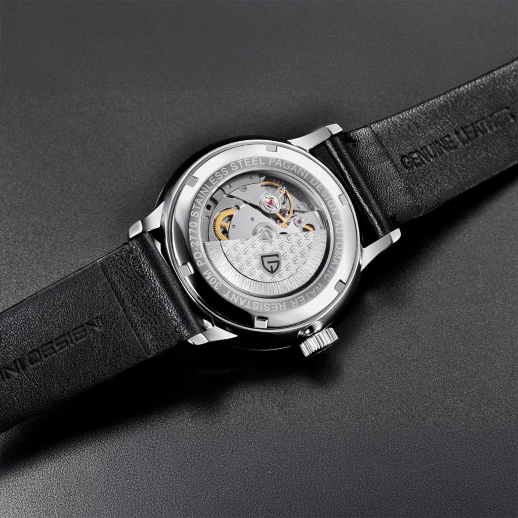 PGN Design Lugano Black Classic Edition black watch - product photo