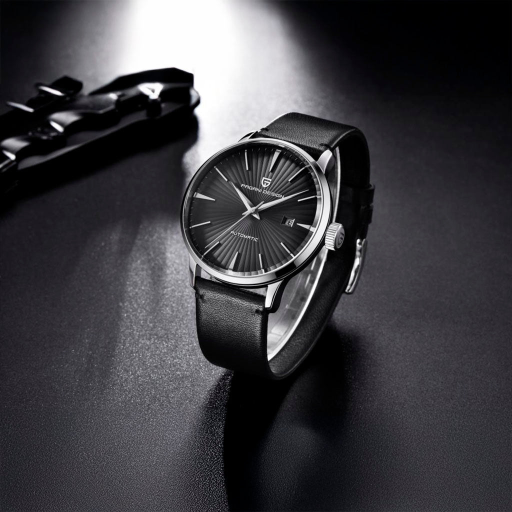 PGN Design Lugano Black Classic Edition black watch - product photo