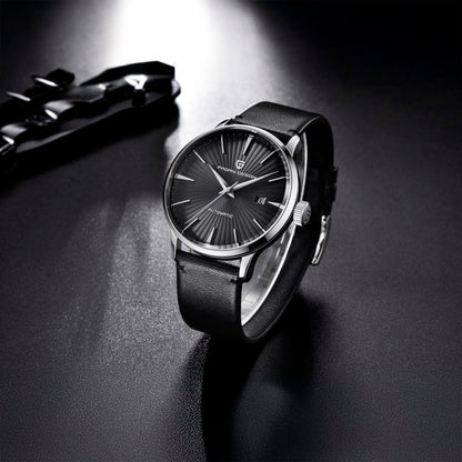 PGN Design Lugano Black Classic Edition black watch - product photo