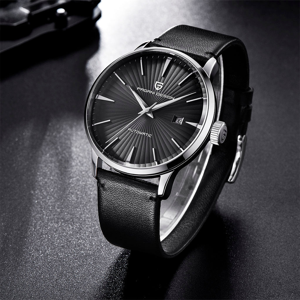 PGN Design Lugano Black Classic Edition black watch - product photo