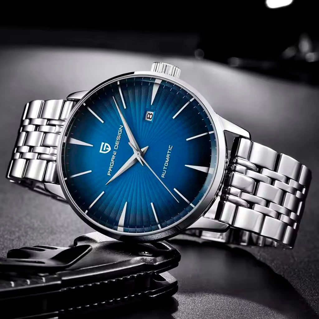 PGN Design Lugano Blue blue watch - product photo
