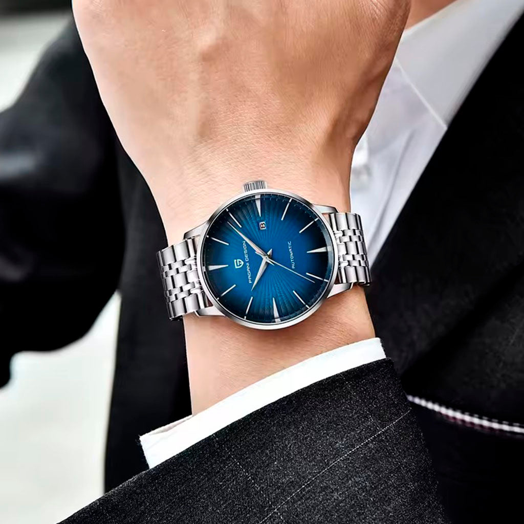 PGN Design Lugano Blue blue watch - product photo