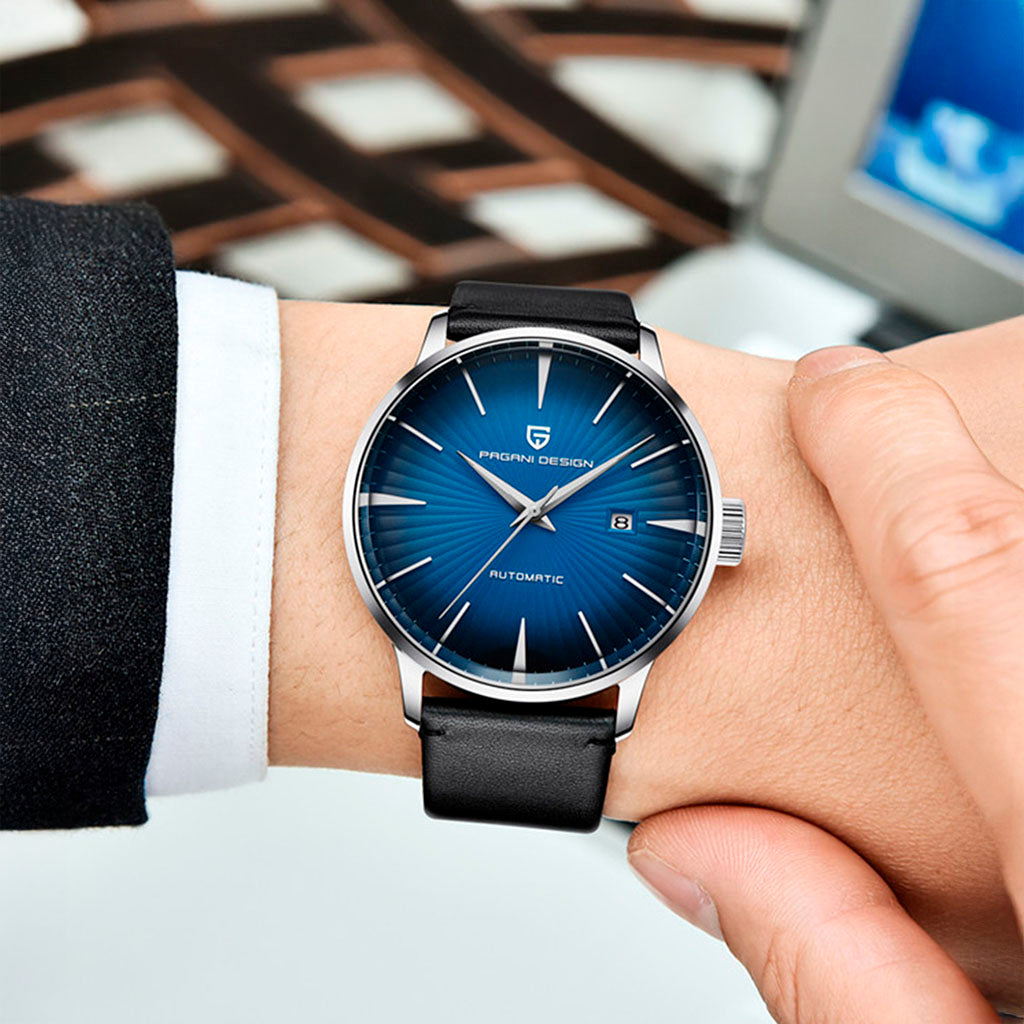 PGN Design Lugano Blue blue watch - product photo